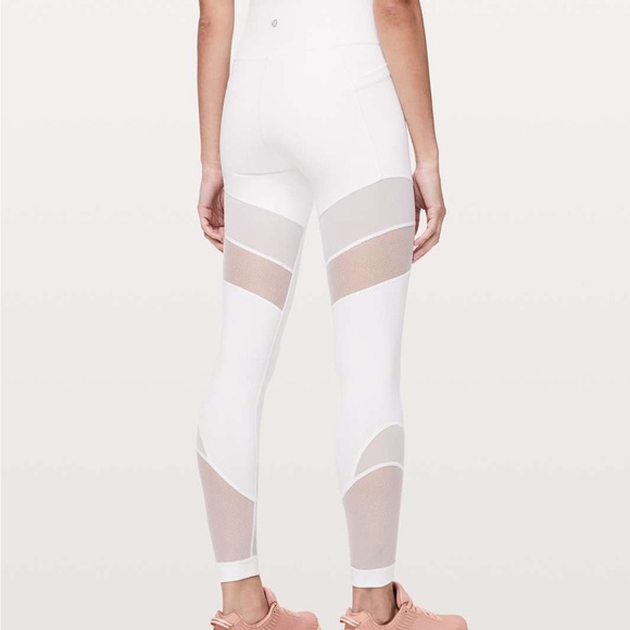 Lululemon white mesh leggings - Picture 8 of 8